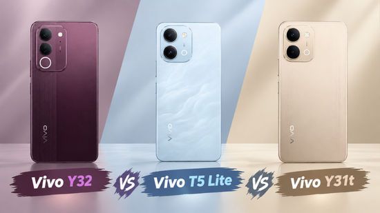 Vivo Y32 vs Vivo T5 Lite vs Vivo Y31t: डिज़ाइन, कैमरा, बैटरी, कीमत और अन्य की तुलना