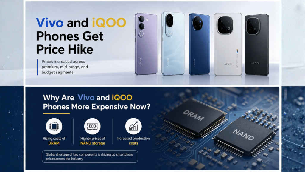 Vivo and iQOO price hike