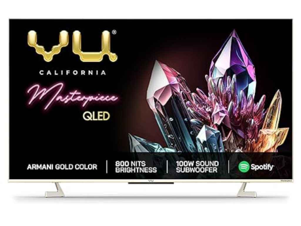 Vu 4K Ultra HD Smart Android LED TV during Amazon GIF