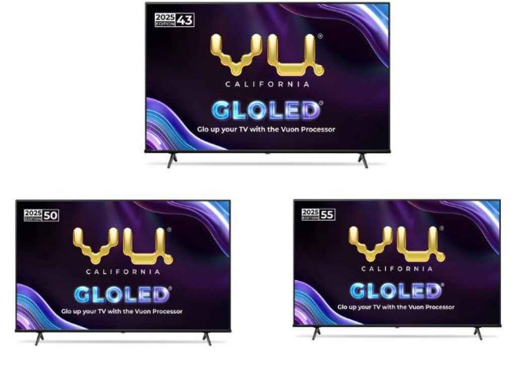 Vu அறிமுகம் செய்தது GloLED TV (2025) 4K TV 