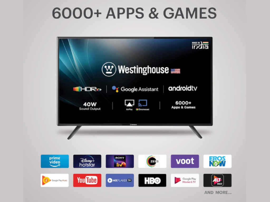 Westinghouse 43 inches 4K Ultra HD Certified Android LED TV