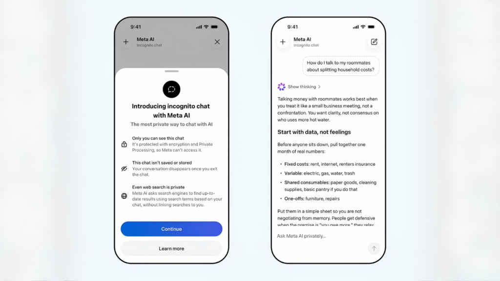 What is Incognito Chat on WhatsApp