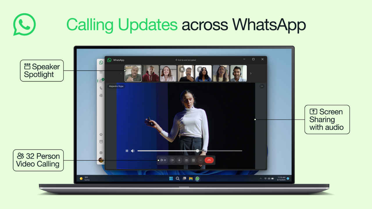 WhatsApp brings new features for better calling experience: Screen sharing with audio & more