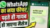 WhatsApp का तगड़ा फीचर! पढ़ते ही गायब हो जाएगा मैसेज, कोई नहीं ले पाएगा स्क्रीनशॉट, प्राइवेसी होगी जबरदस्त