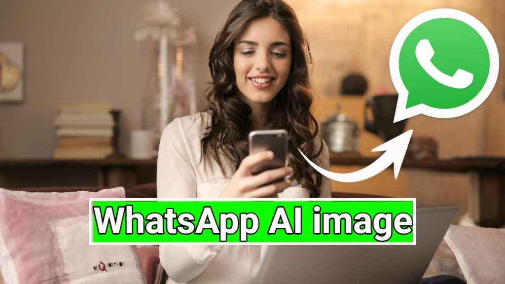 WhatsApp AI image features allows to create ai image
