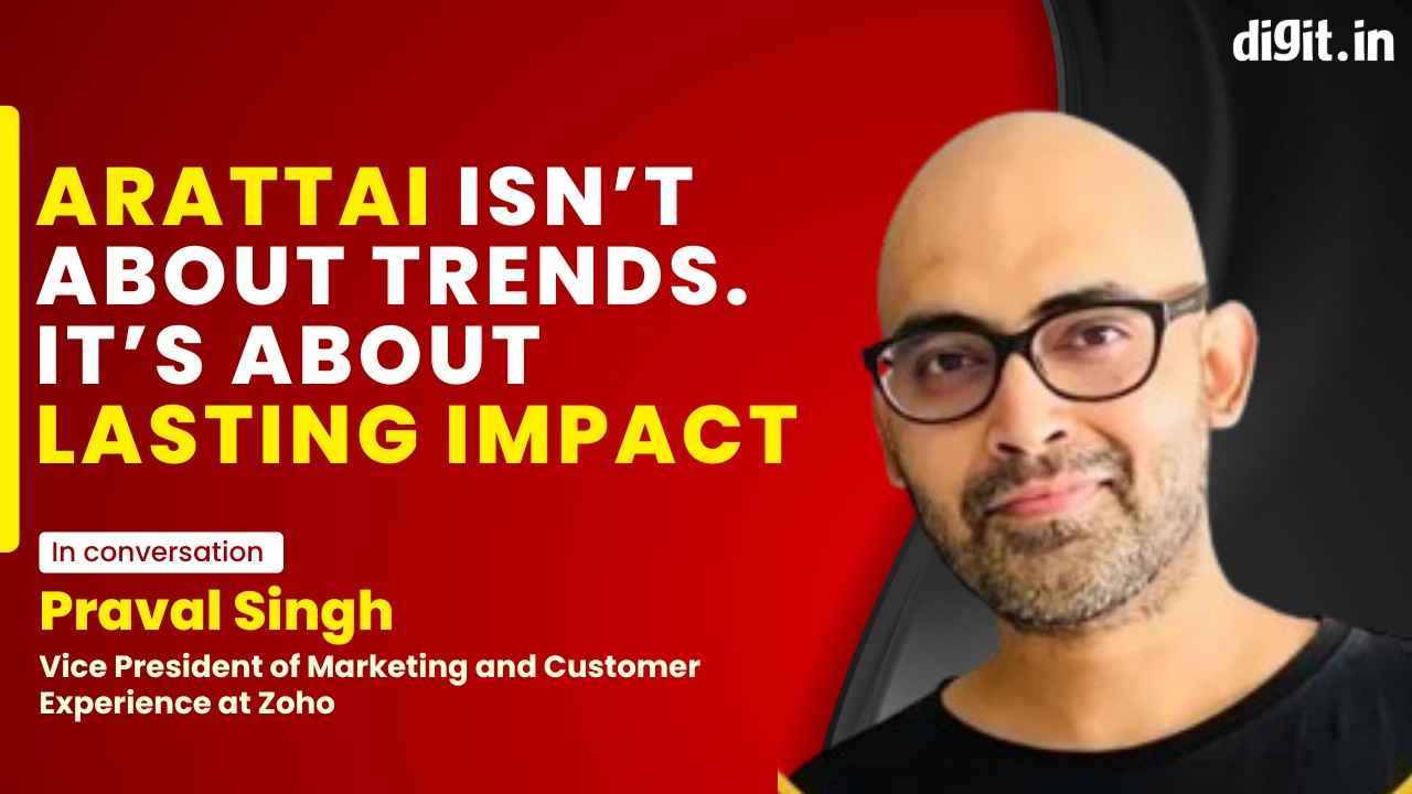 ‘We’re not chasing overnight success’: Zoho VP Praval Singh on privacy, Arattai’s popularity and competing with WhatsApp