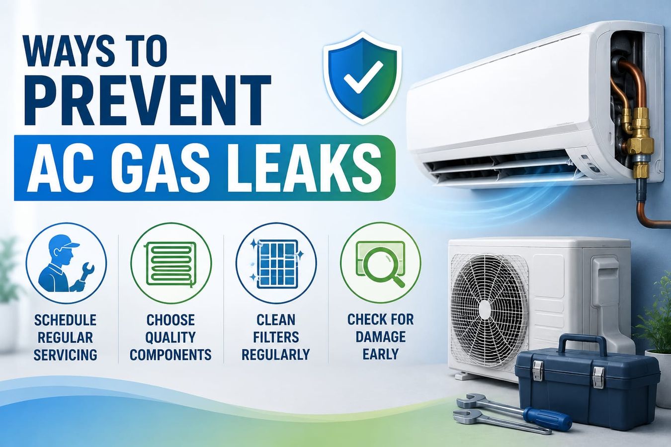 Why AC gas leaks happen and how you can avoid them
