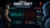 What is Ghost Font? The text humans can read but AI struggles to understand