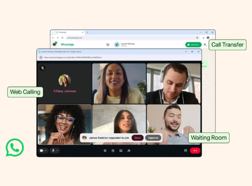 WhatsApp Web calling