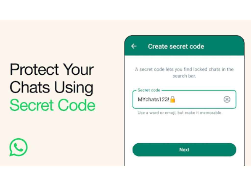 Whatsapp new secret code features