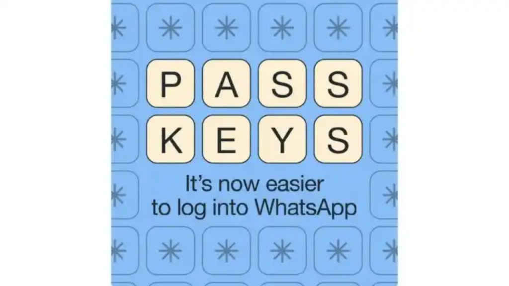 WhatsApp passkeys