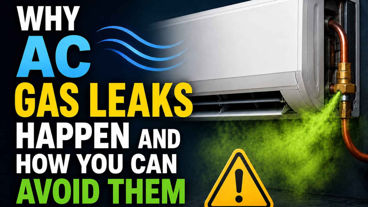 Why AC gas leaks happen and how you can avoid them