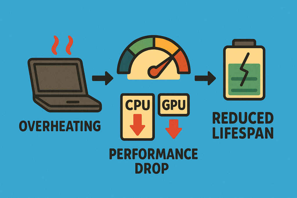 Why overheating is major issue in laptops