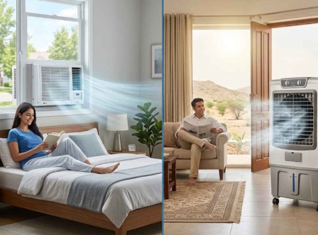 Window AC vs Desert Air Cooler (2)