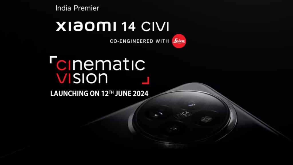 Xiaomi 14 CIVI India launch set for June 12: Dual-front camera setup & more confirmed
