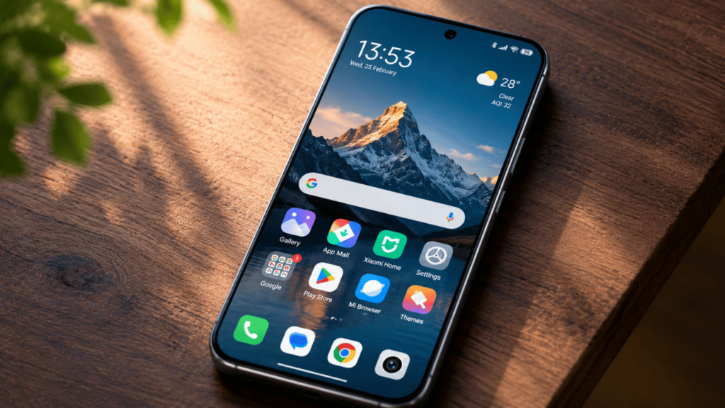 Xiaomi 17 screen