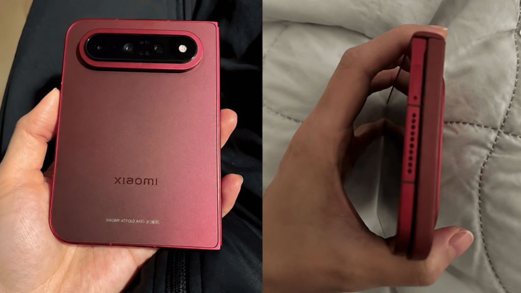 Xiaomi 18 Fold hands on