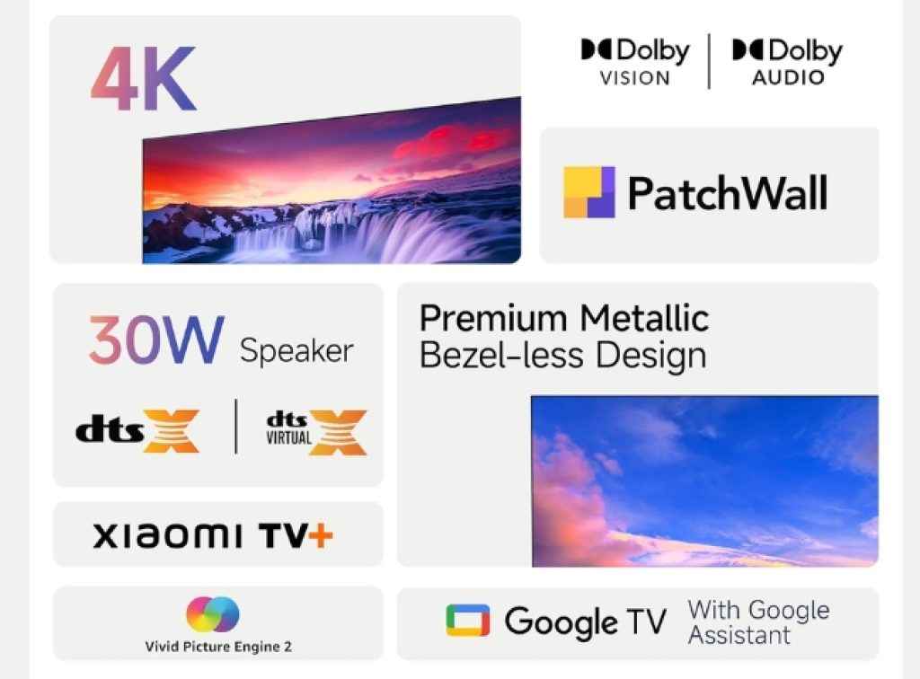 Xiaomi 4K Smart Tv