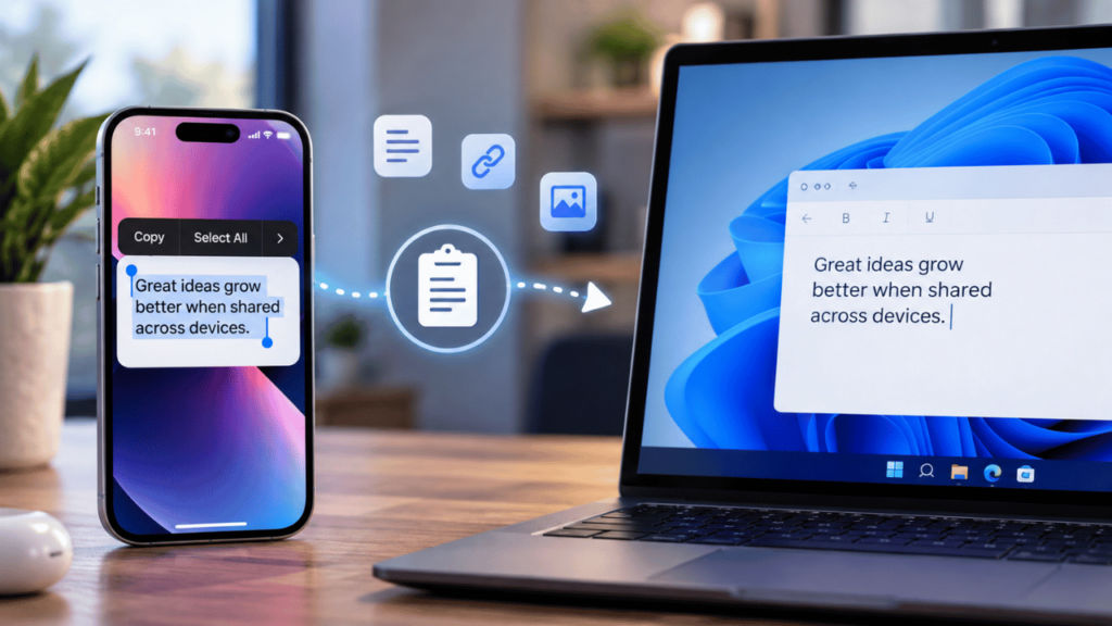 You may soon be able to copy paste text between your iPhone and Windows PC-1