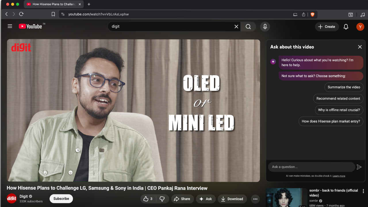YouTube adds Gemini AI Ask button so you can question any video instantly, here’s how