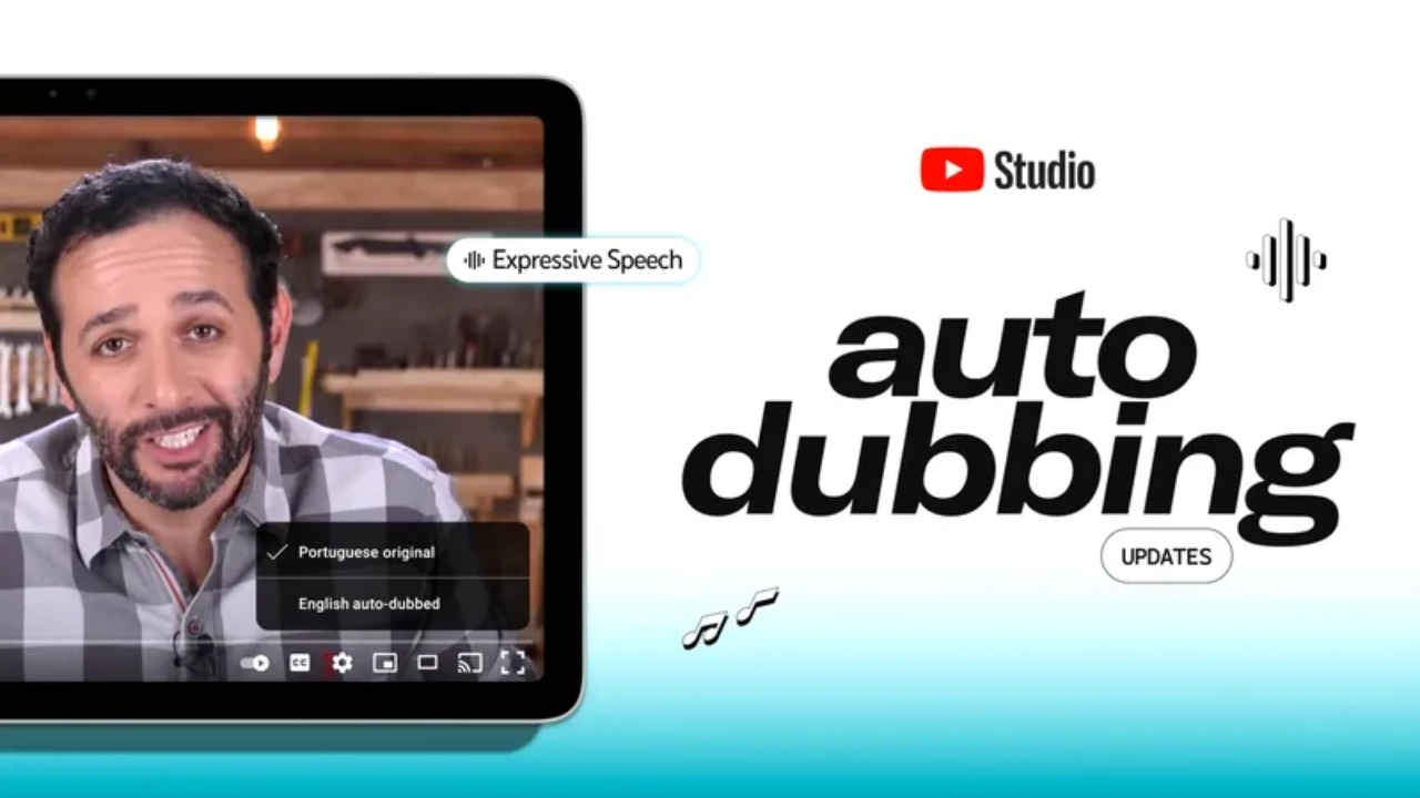 YouTube expands its auto dubbing feature to more creators, also working ...