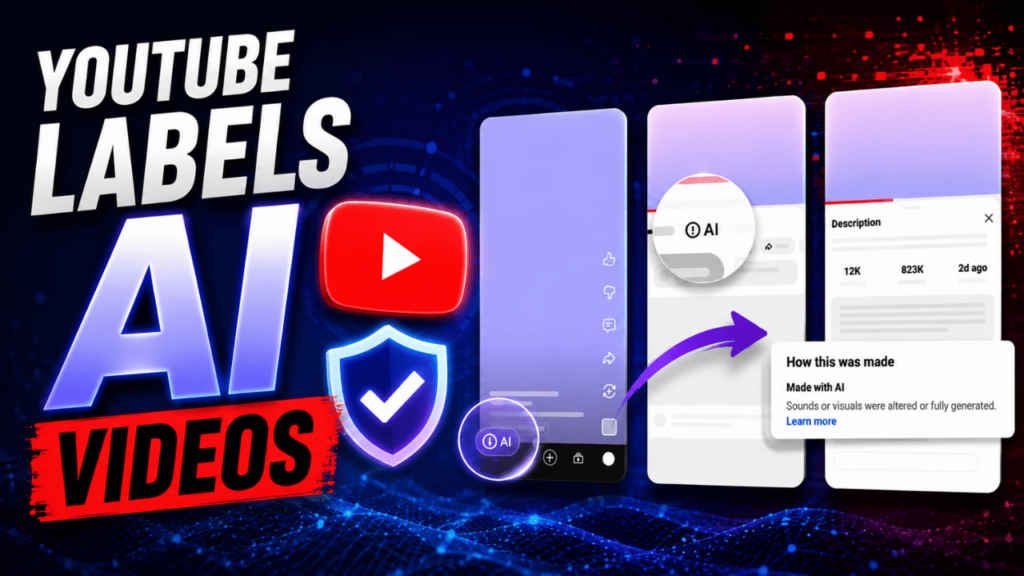 YouTube to automatically label AI videos-1