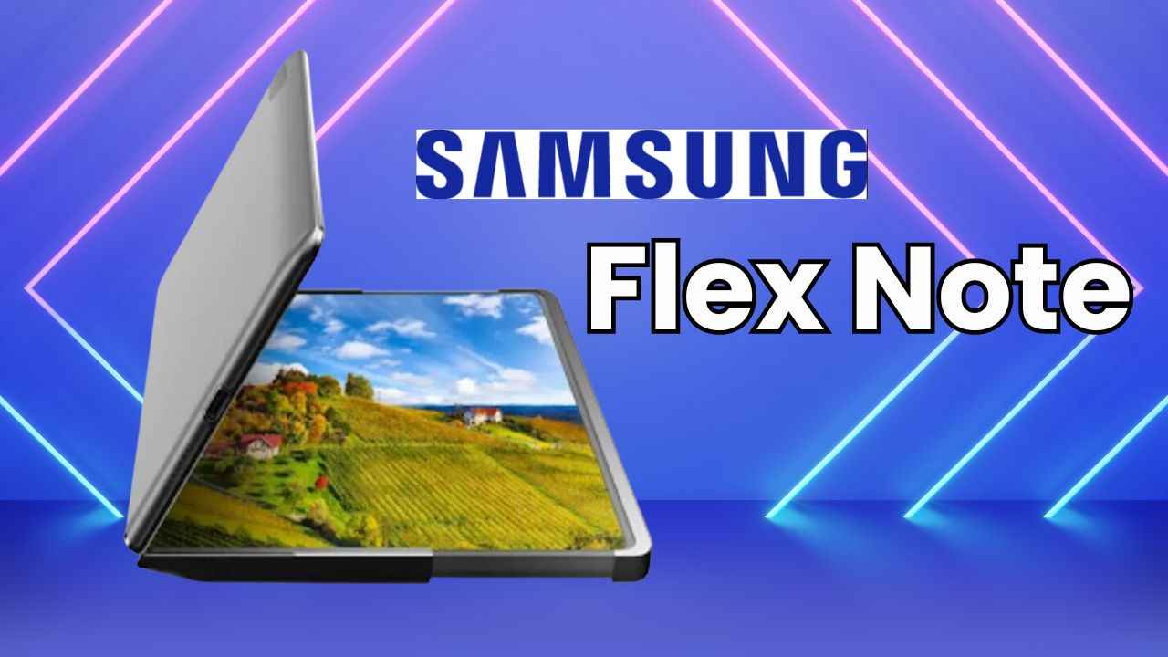 Samsung Flex Note foldable laptop could launch next year with waterdrop hinge design