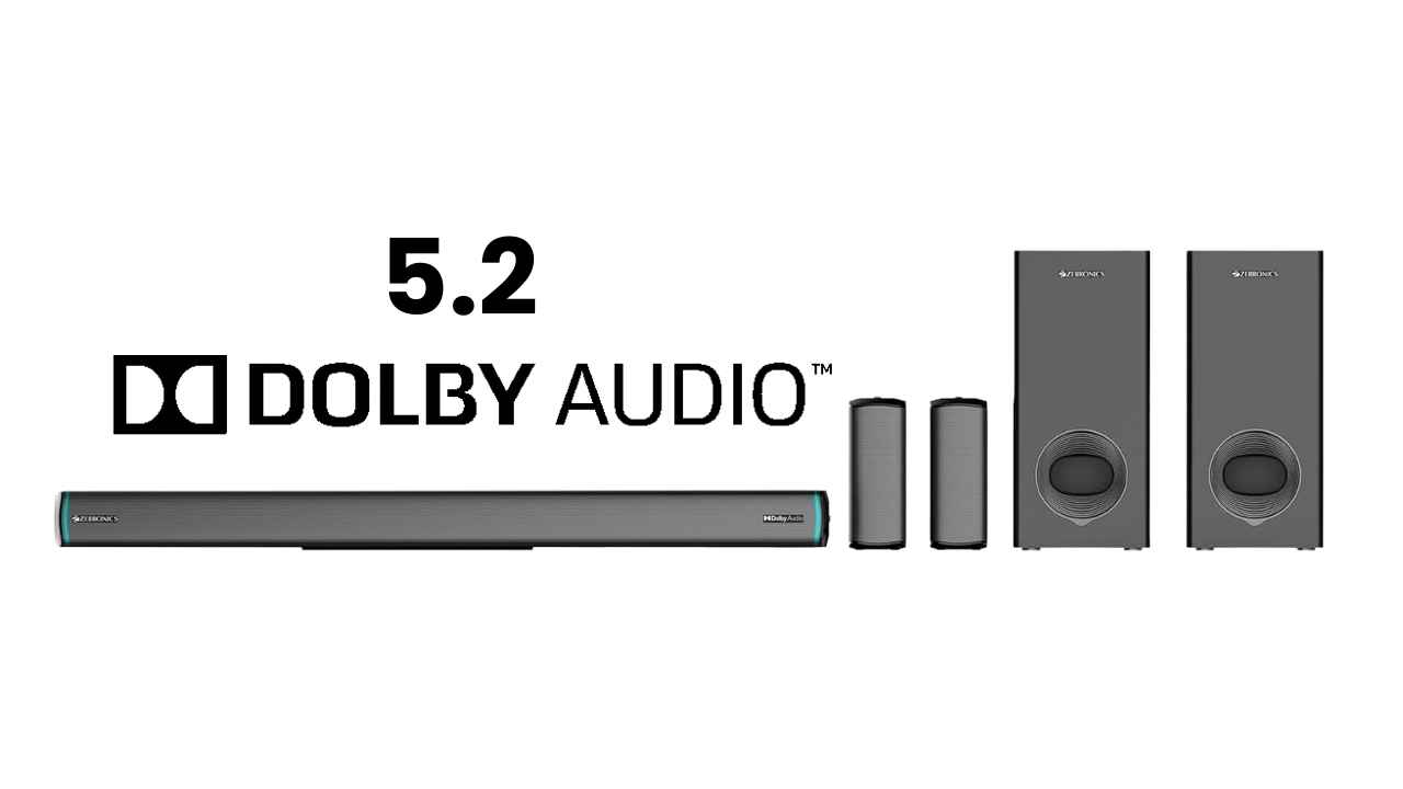 జెబ్రోనిక్స్ 5.2 Dolby Soundbar అమెజాన్ GFF Sale నుంచి చవక ధరలో లభిస్తోంది.!