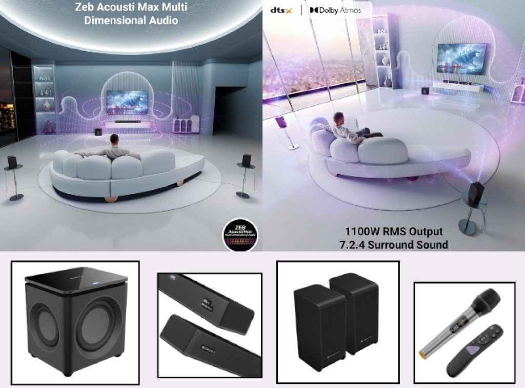 ZEBRONICS 7.2.4 Dolby Atmos Soundbar offer