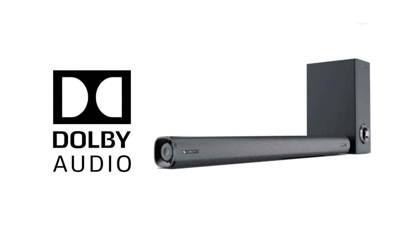 ZEBRONICS Dolby సౌండ్ బార్ ఈరోజు కేవలం రూ. 4,999 ధరలో లభిస్తోంది.!