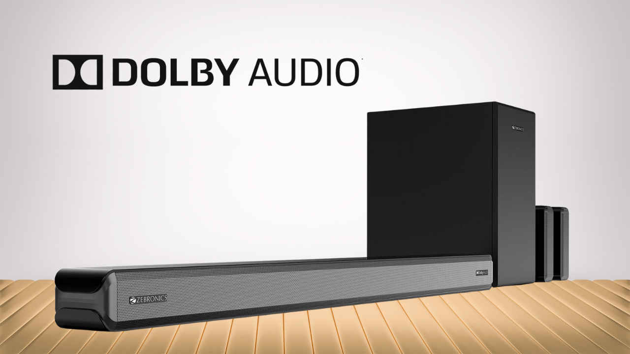 ಅಮೆಜಾನ್‌ನಲ್ಲಿ ZEBRONICS ಕೈಗೆಟಕುವ ಬೆಲೆಗೆ 5.1CH Dolby Audio ಸೌಂಡ್‌ಬಾರ್ ಭಾರಿ ಡಿಸ್ಕೌಂಟ್‌ನೊಂದಿಗೆ ಲಭ್ಯ!