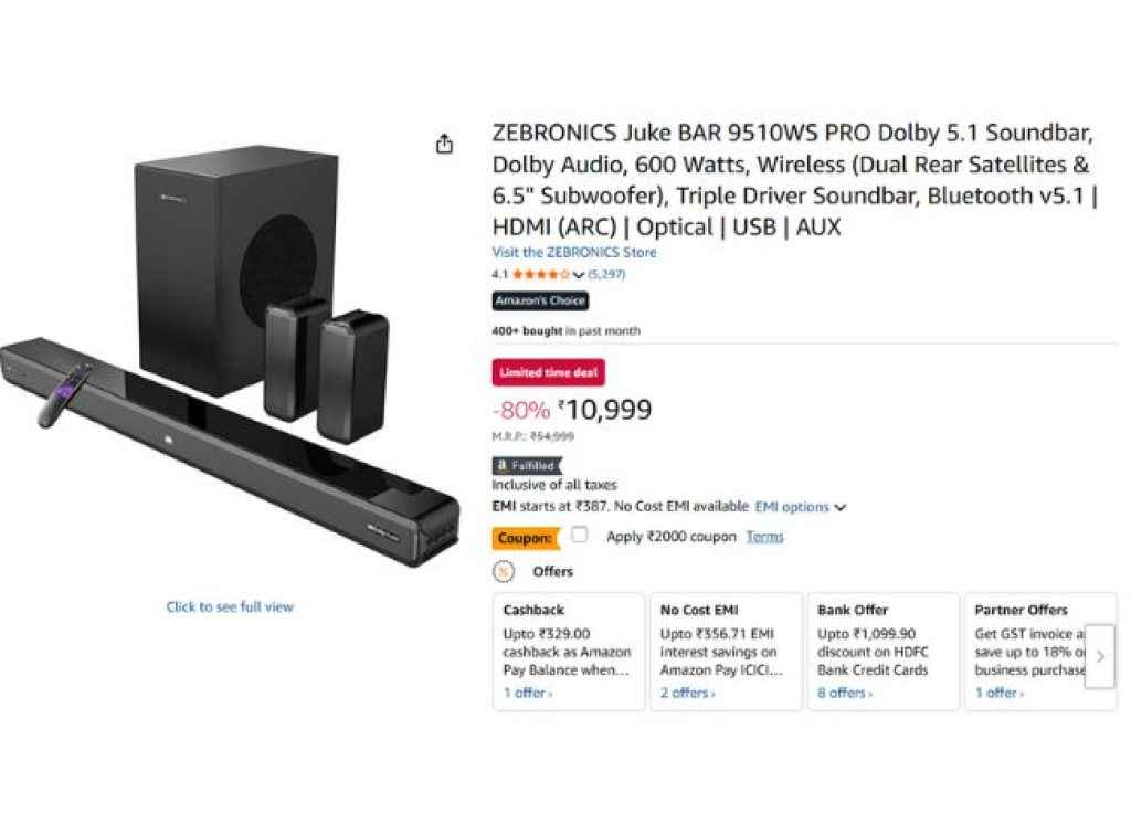 ZEBRONICS-Juke-BAR-9510WS-PRO-Dolby-5.1-Soundba