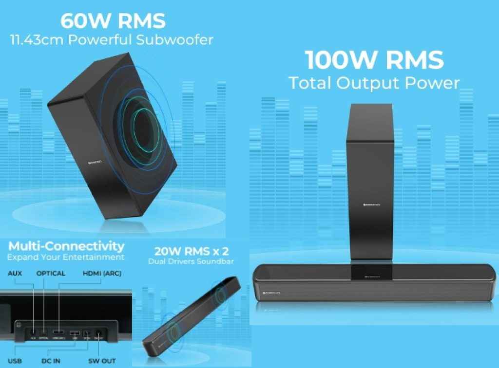 ZEBRONICS Soundbar Offer