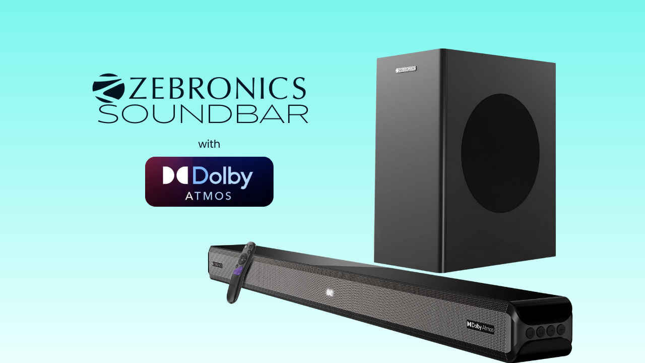 ZEBRONICS Dolby Atmos Soundbar ಇಂದು ಫ್ಲಿಪ್‌ಕಾರ್ಟ್‌ನಲ್ಲಿ ಅತ್ಯುತ್ತಮ ಡಿಸ್ಕೌಂಟ್‌ಗಳೊಂದಿಗೆ ಲಭ್ಯ!