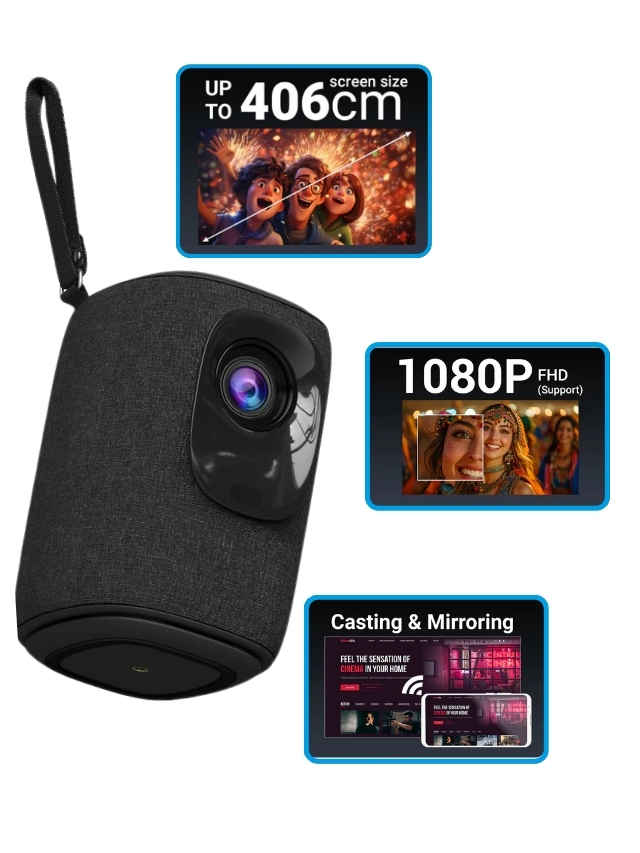 ZEBRONICS launches ZEBRONICS ZEB-PIXAPLAY 24 budget projector