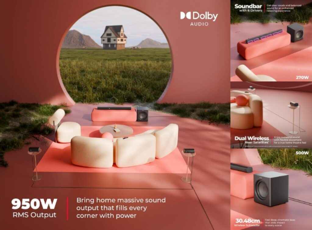 Zebronics 5.1 Dolby soundbar