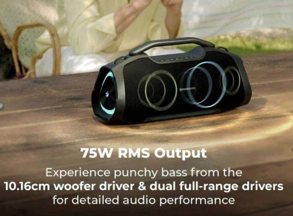 Zebronics 75W Bluetooth Party Speaker