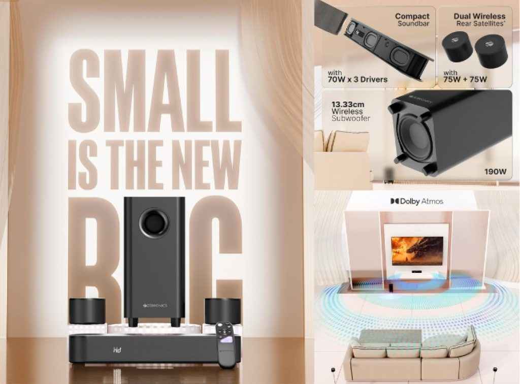 Zebronics Dolby Atmos and DTS X