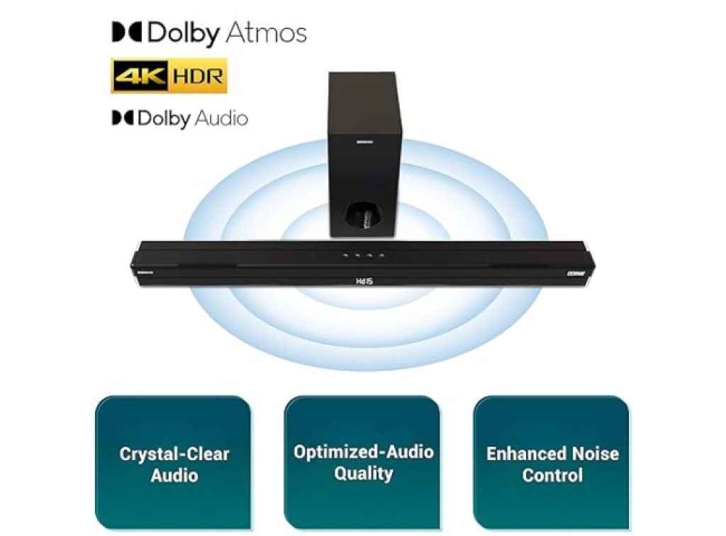 zebronics Dolby Atmos soundbar