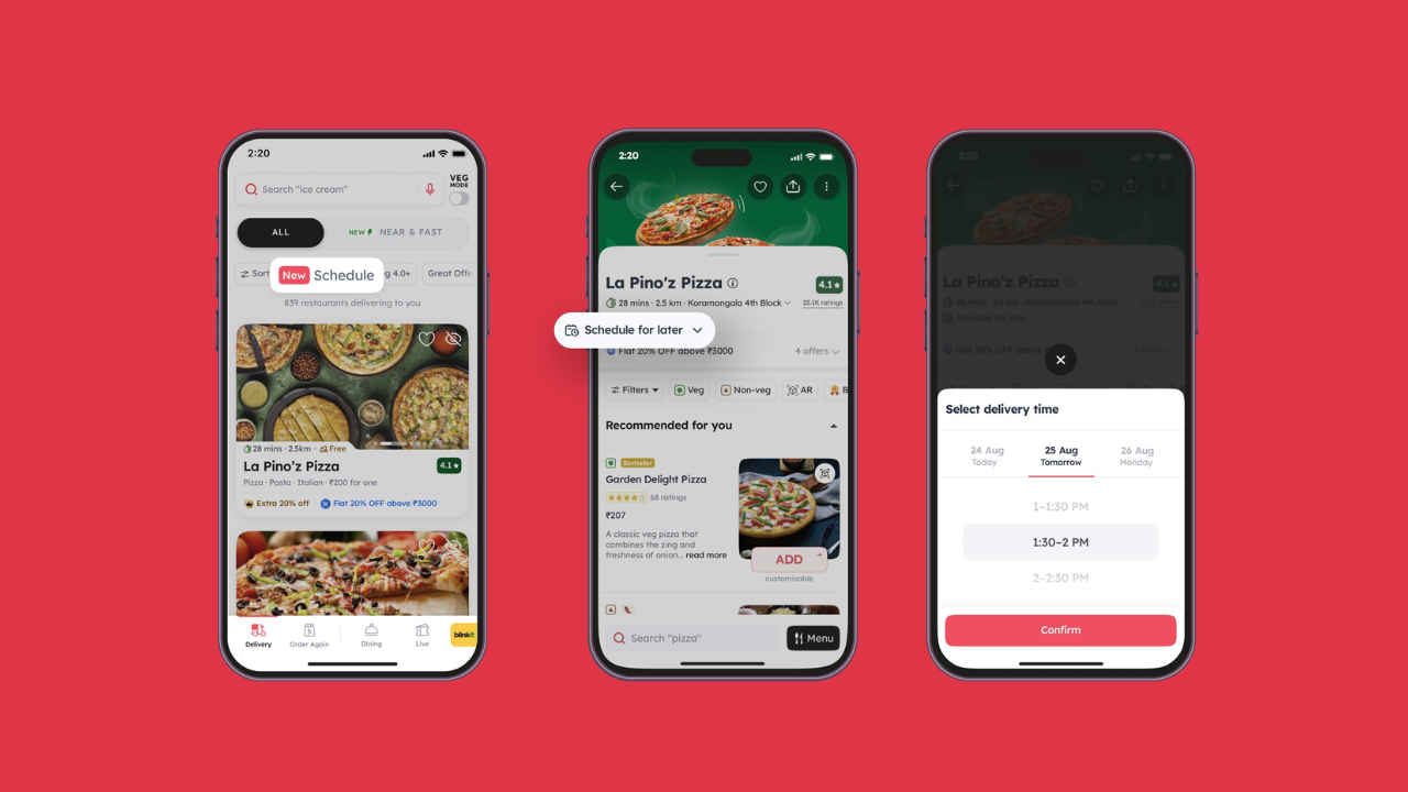 Zomato introduces new Order Scheduling feature to the app: What is it and how to use it