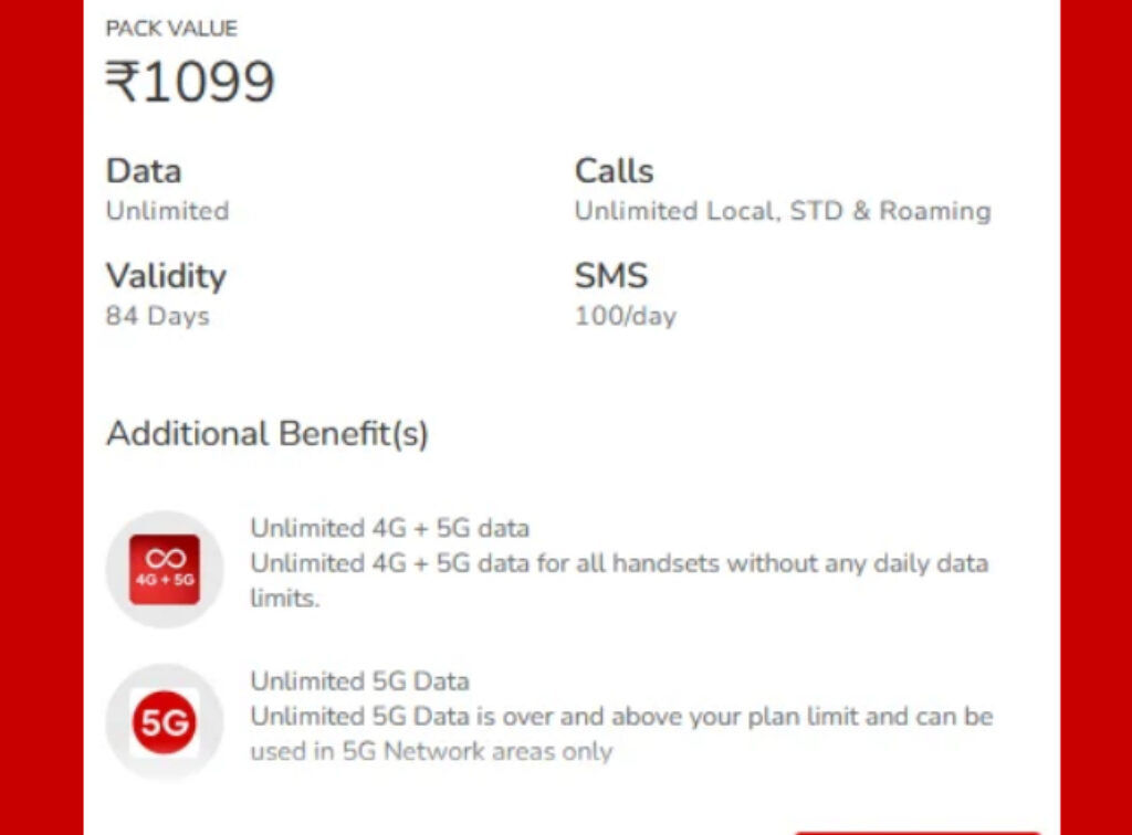 Airtel 84 days plan