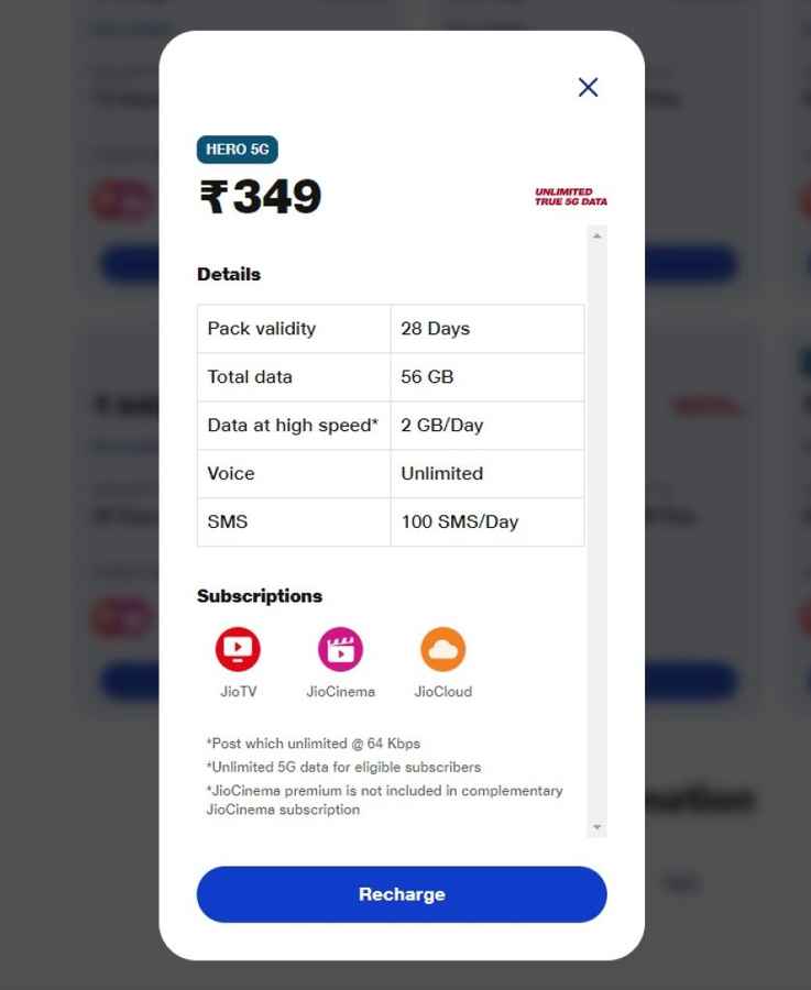 airtel 349rs recharge plan