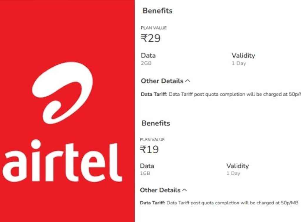 airtel plans