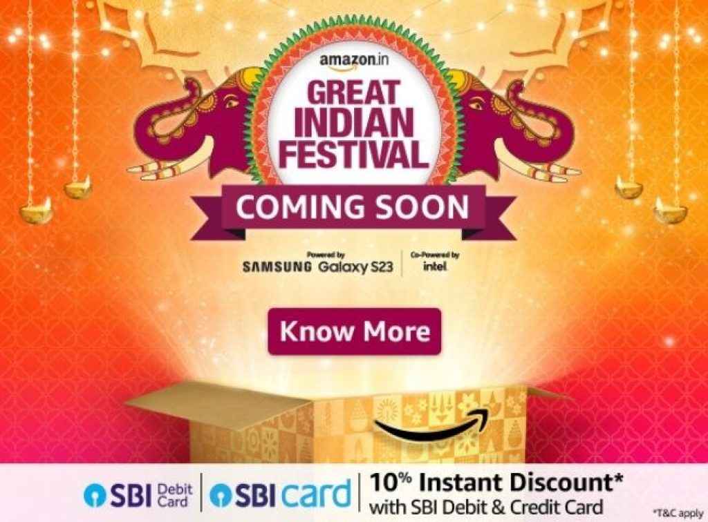 amazon great indian festival sale