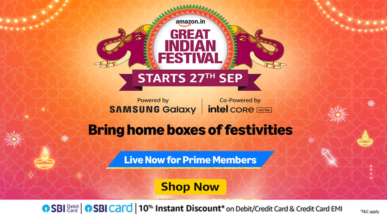 Amazon Great Indian Festival Sale 2024 अखेर प्राईम मेम्बर्ससाठी सुरु, महागड्या स्मार्टफोन्सवर Best डील्स उपलब्ध 