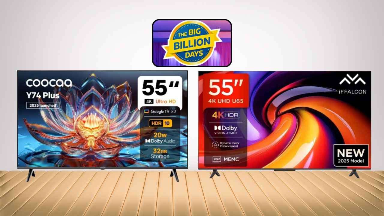 Flipkart BBD Sale నుంచి భారీ డిస్కౌంట్ తో 20 వేల బడ్జెట్ లో లభిస్తున్న 55 ఇంచ్ Smart Tv