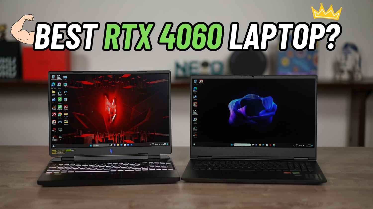 RTX 4060 Laptop vs RTX 3060 Laptop - Test in 8 Games 
