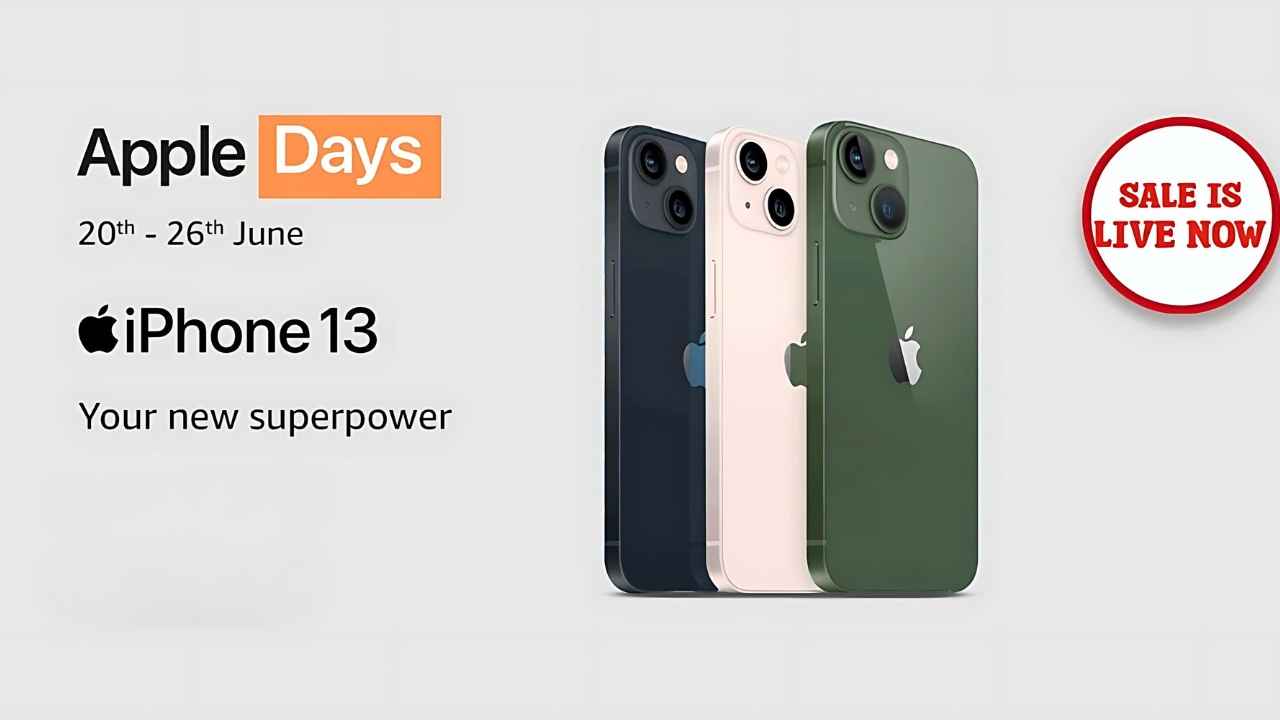 యాపిల్ డేస్ సేల్ నుండి Apple iPhone 13 పై భారీ డిస్కౌంట్ అందించిన అమెజాన్.!