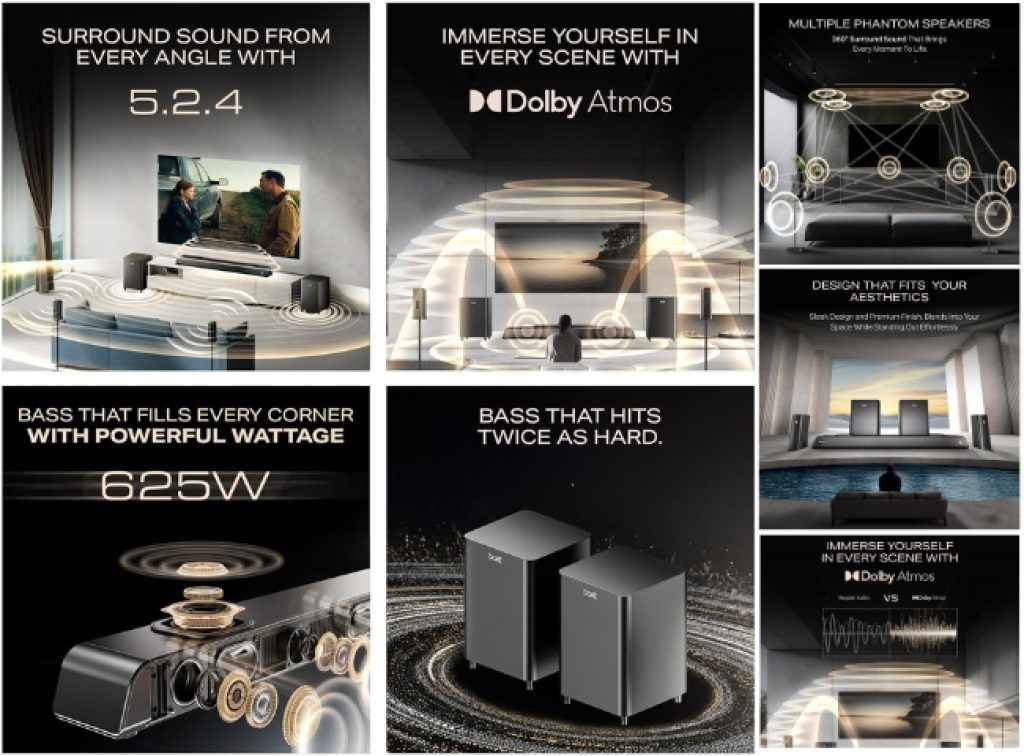 boAt 5.2.4 Dolby Atmos Soundbar