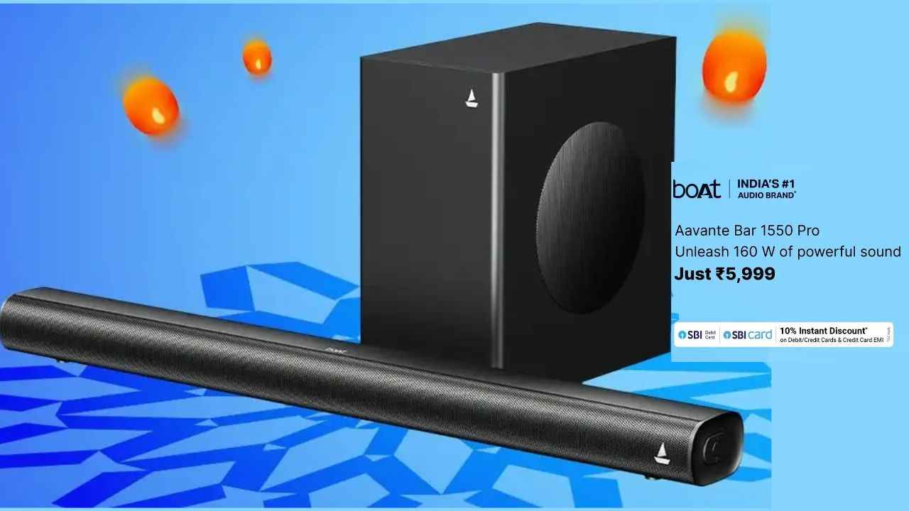 தீபாவளியில் ஆடி பாடி கொண்டாட boAt Aavante 1550 Pro Soundbar அதும் ரூ,17,241 அதிரடி டிஸ்கவுண்டில்